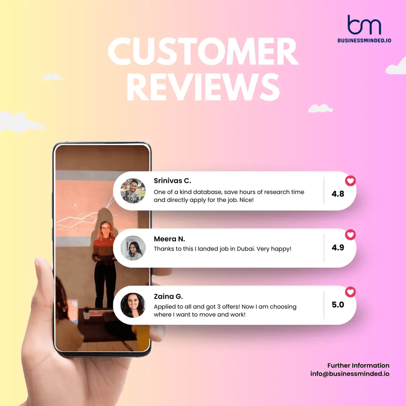 Customer testimonial 3